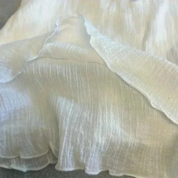 Marquise - White dressy tank top. Size 12 months (1 year) - Picture 4 of 5